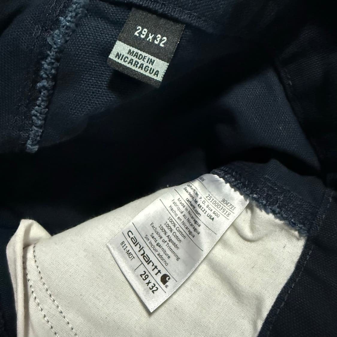 Loose Fit Washed Duck Utility Work Pant 상품이미지10