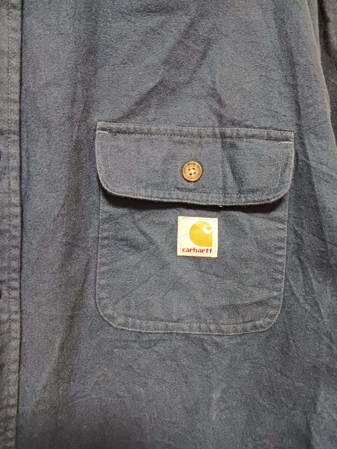 칼하트 블루셔츠 상품이미지2