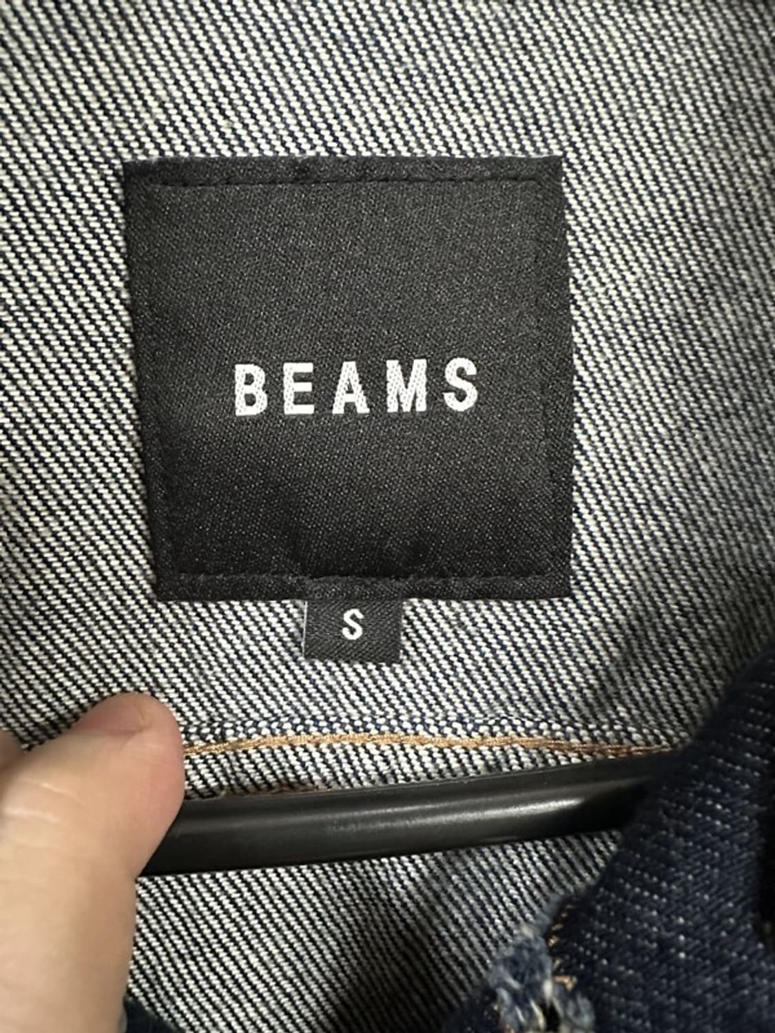 [S] BEAMS 빔즈 인디고 청자켓 데님자켓 상품이미지4