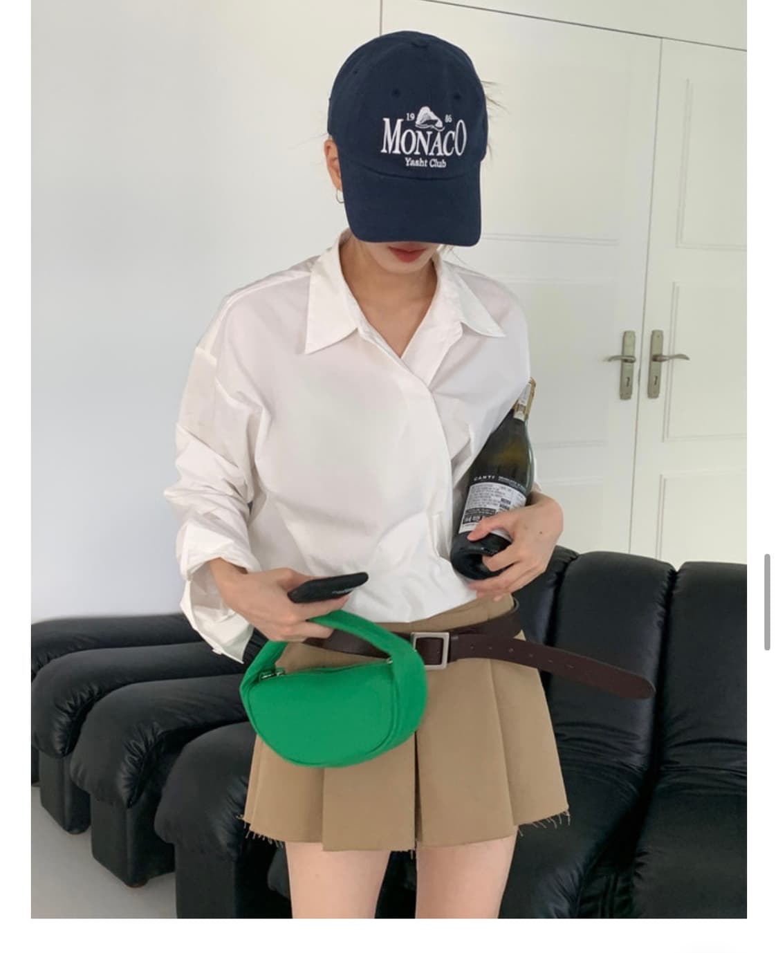릿킴 베이지 치마바지 상품이미지2