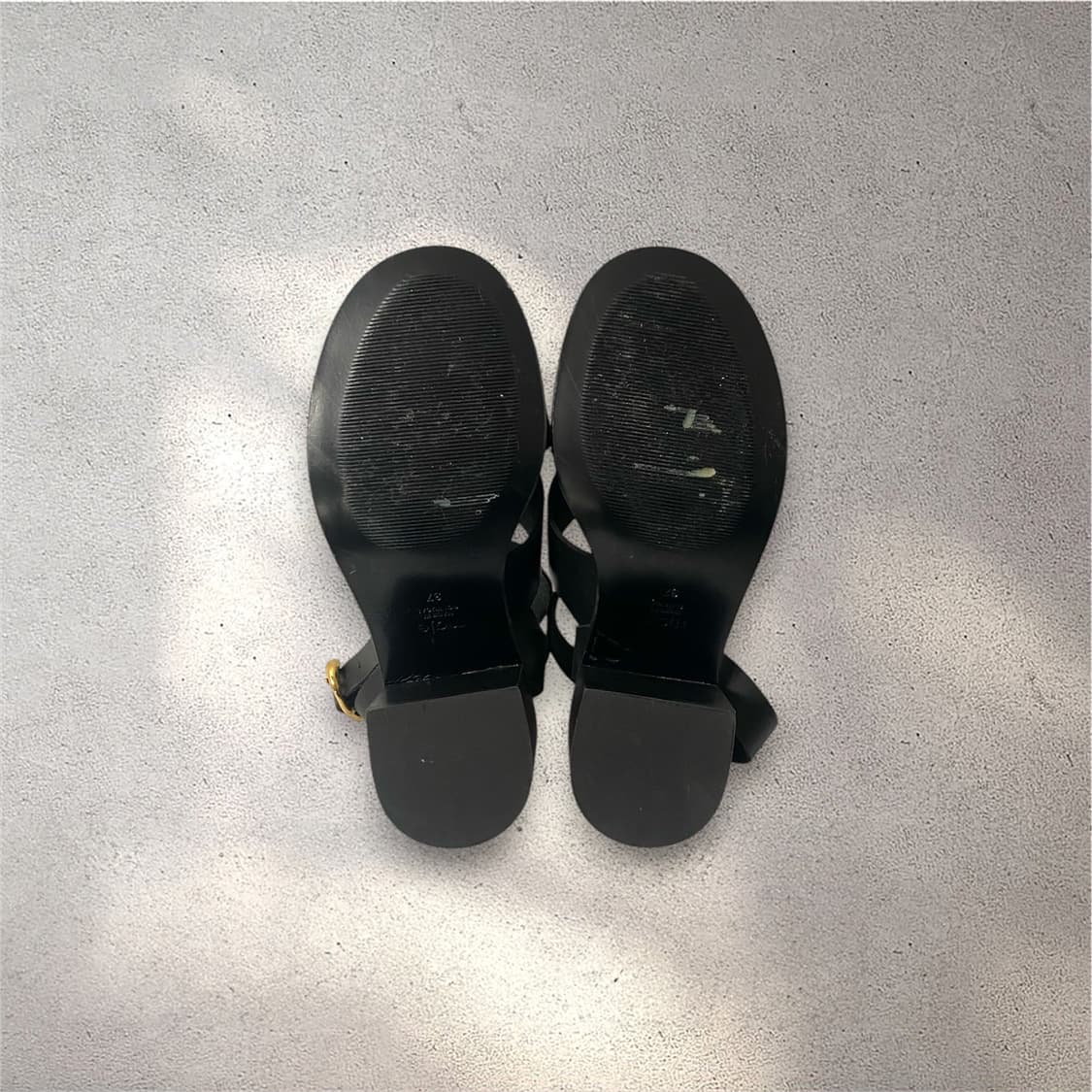 [230] Maje 가죽 골드 버클 스트랩 샌들 (No.545) 상품이미지6