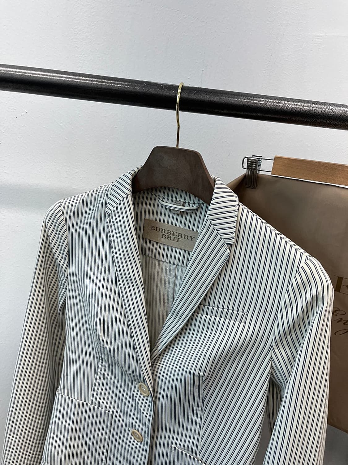 여) 버버리 스트라이프 자켓  상품이미지5