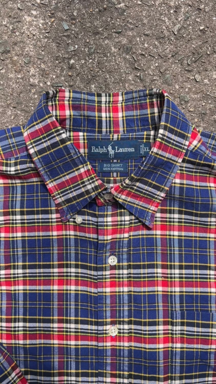 [90s POLO vintage] 폴로 Big shirt XL 상품이미지2