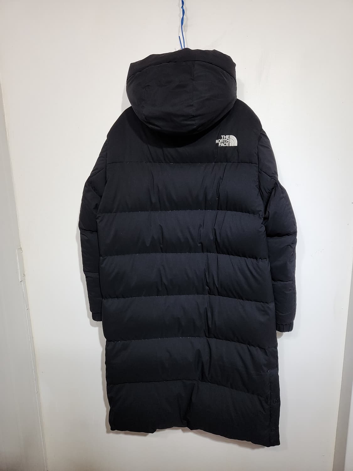 (XL) 노스페이스 롱패딩 점퍼 블랙 오리털 후드 다운코트  상품이미지8