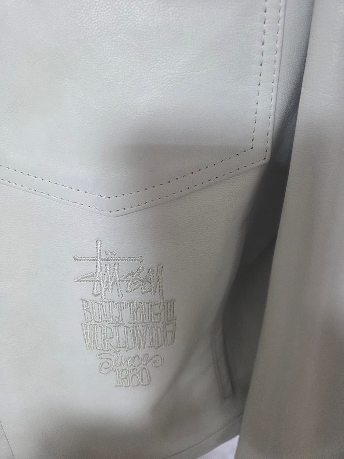 리바이스 스투시 레더트러커자켓 M 상품이미지2