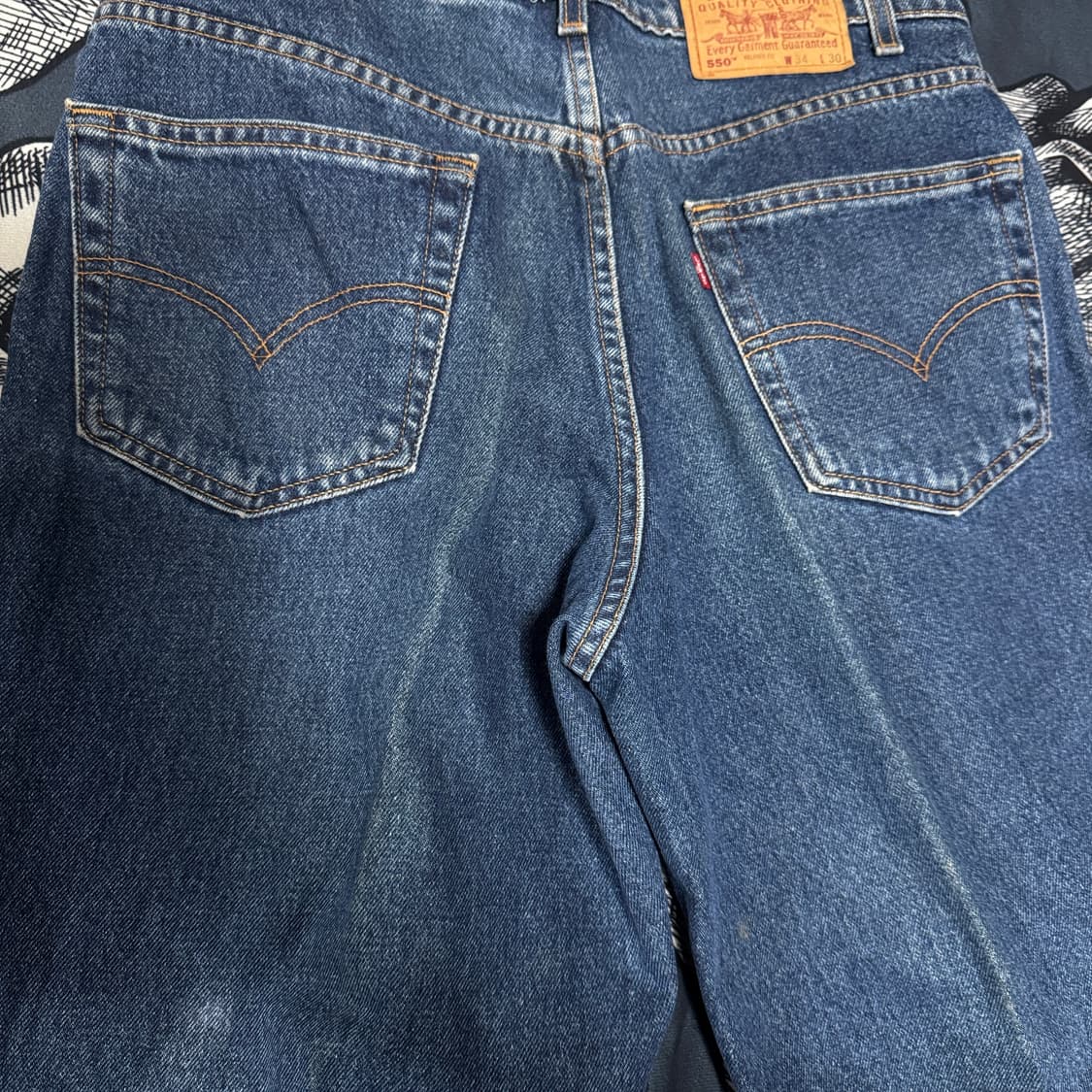 90s 리바이스 550 W34 L30 사이즈 상품이미지7
