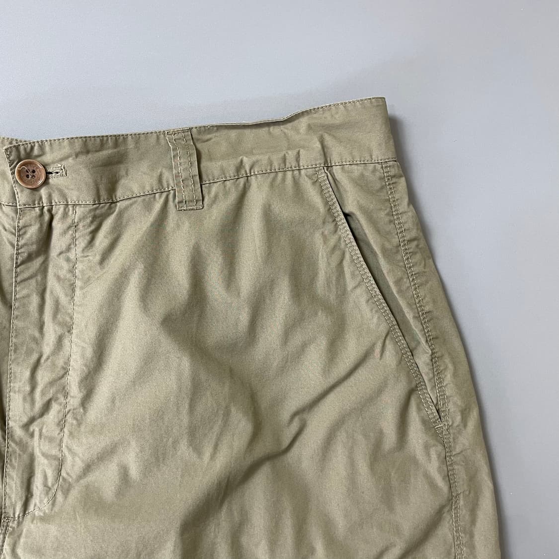 (36) 헨리코튼 카키 나일론 카고 버뮤다 팬츠 상품이미지3