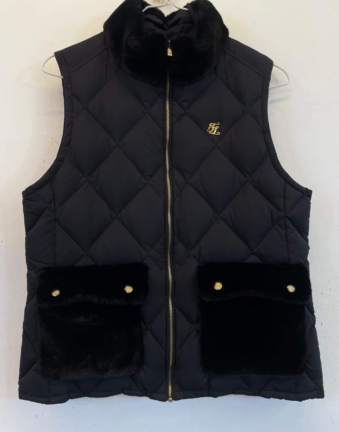 페어라이어 퀼팅 구스다운베스트:) 여성패딩조끼 조끼패딩 골프웨어조끼 상품이미지1