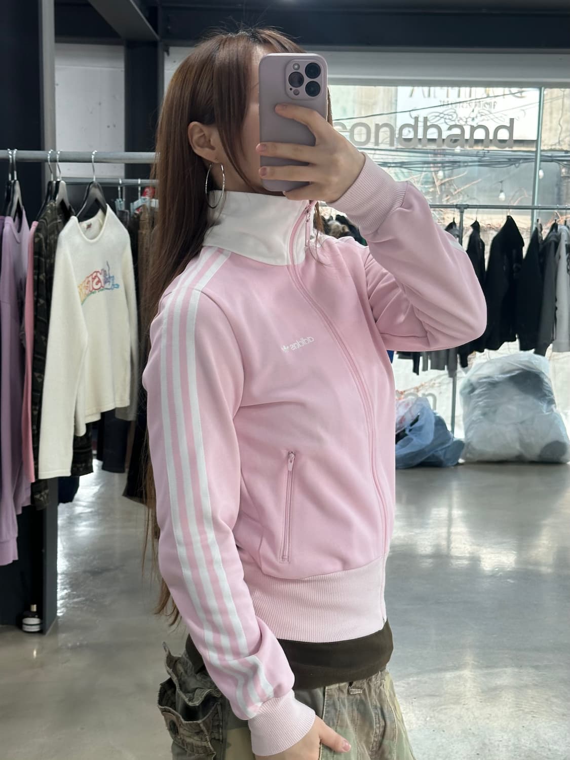 아디다스 베켄바우어 딸기우유 흰핑 져지 상품이미지1