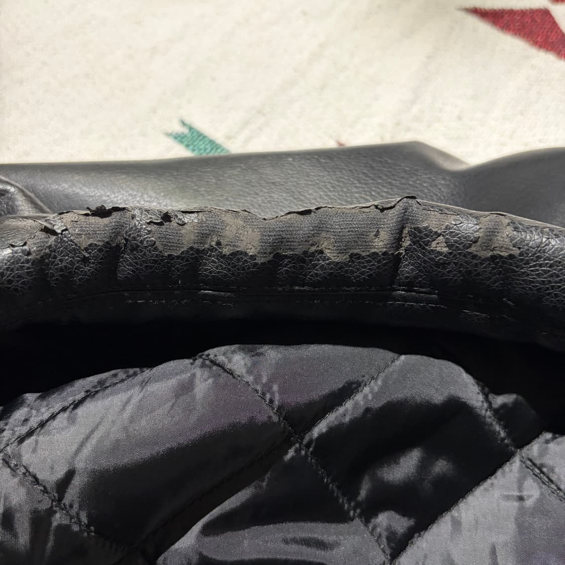 22AW Nautica.jp Vegan leather jacket  상품이미지10