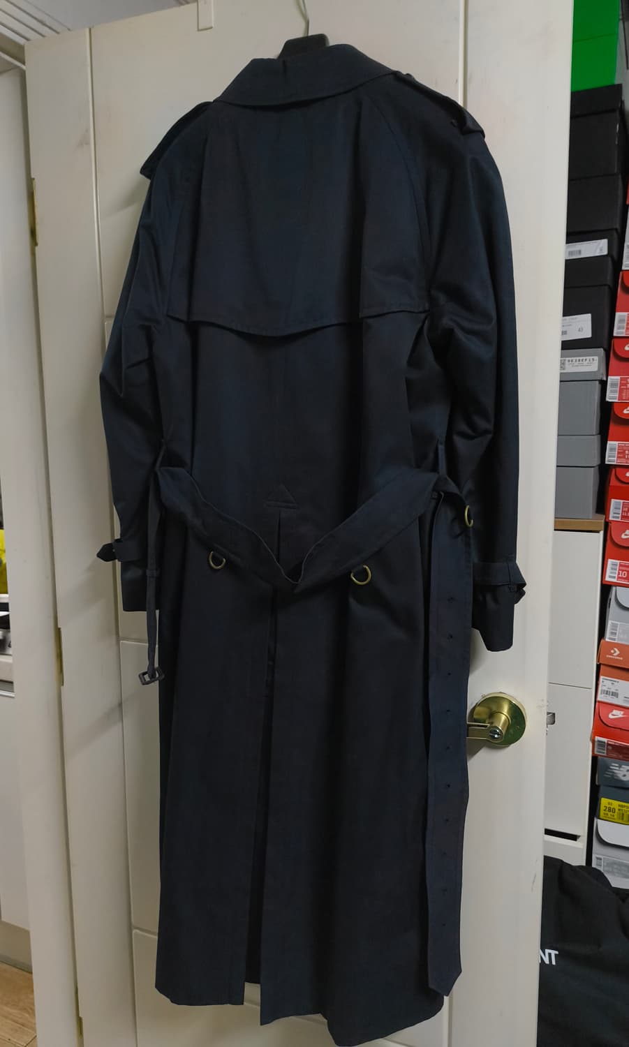 버버리 트렌치코트 네이비 52L 상품이미지2