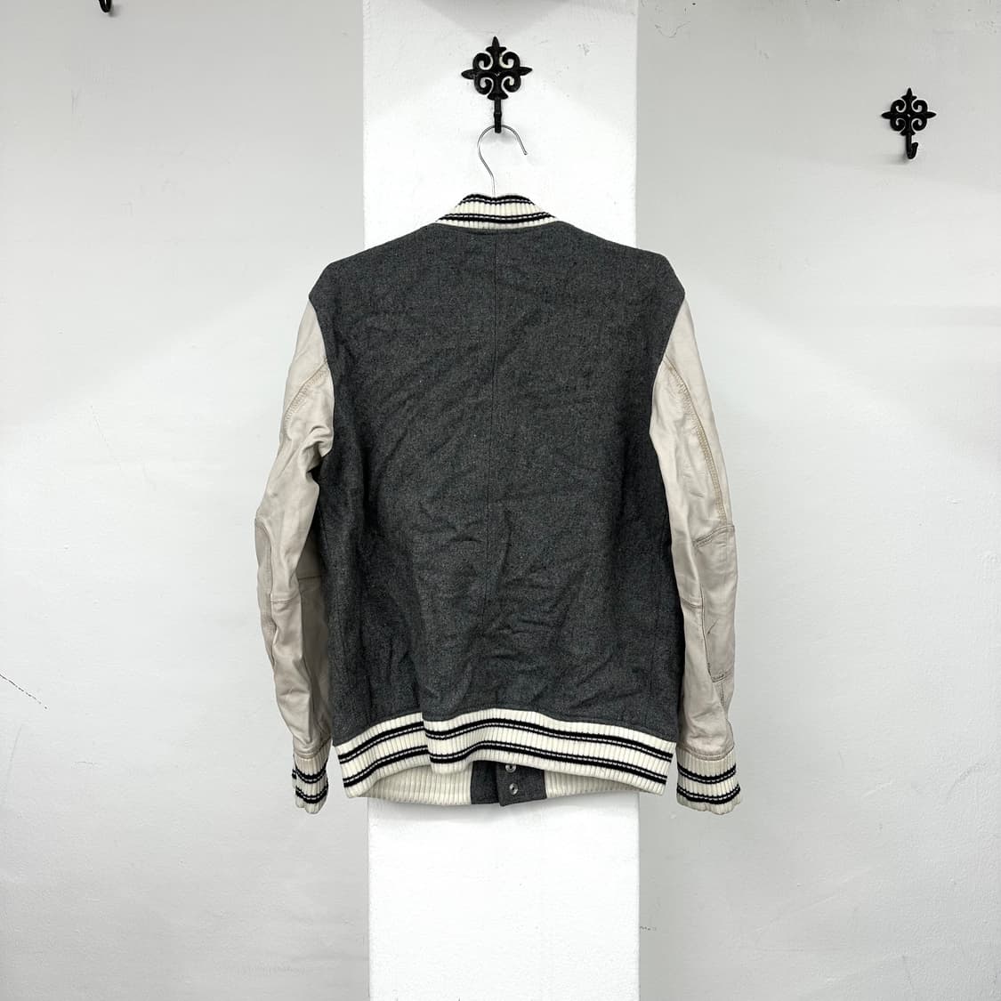 Diesel leather varsity jacket 상품이미지6