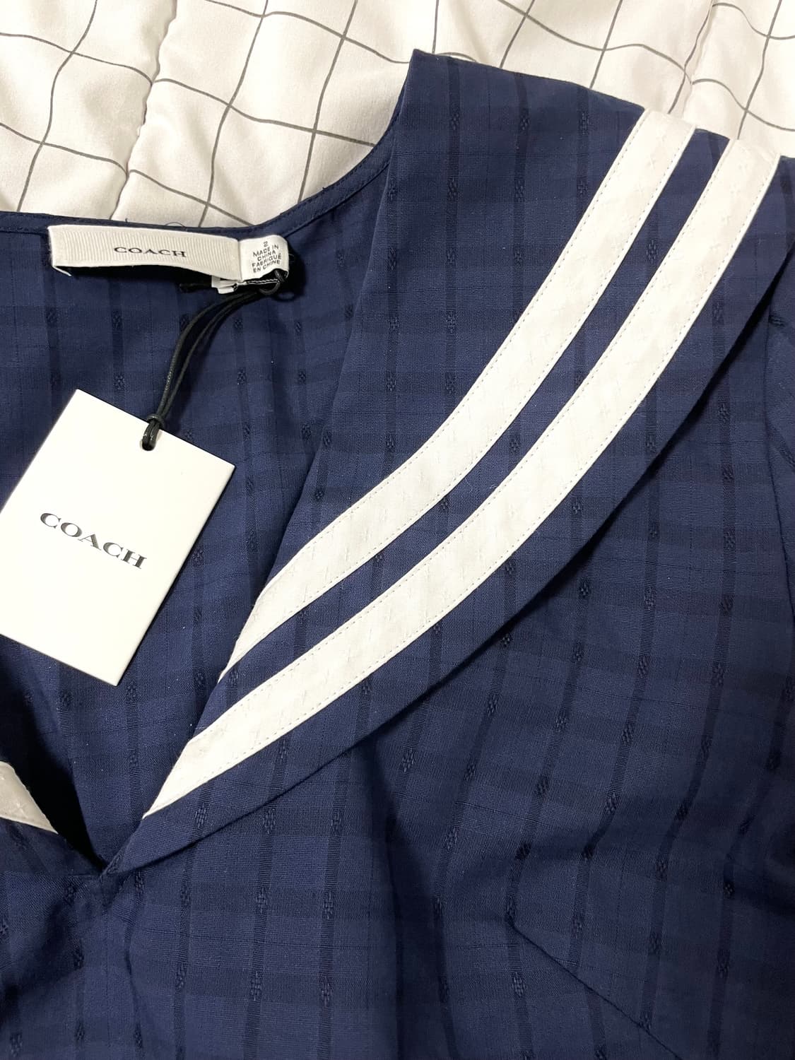 [판매]코치 세일러 원피스 상품이미지3