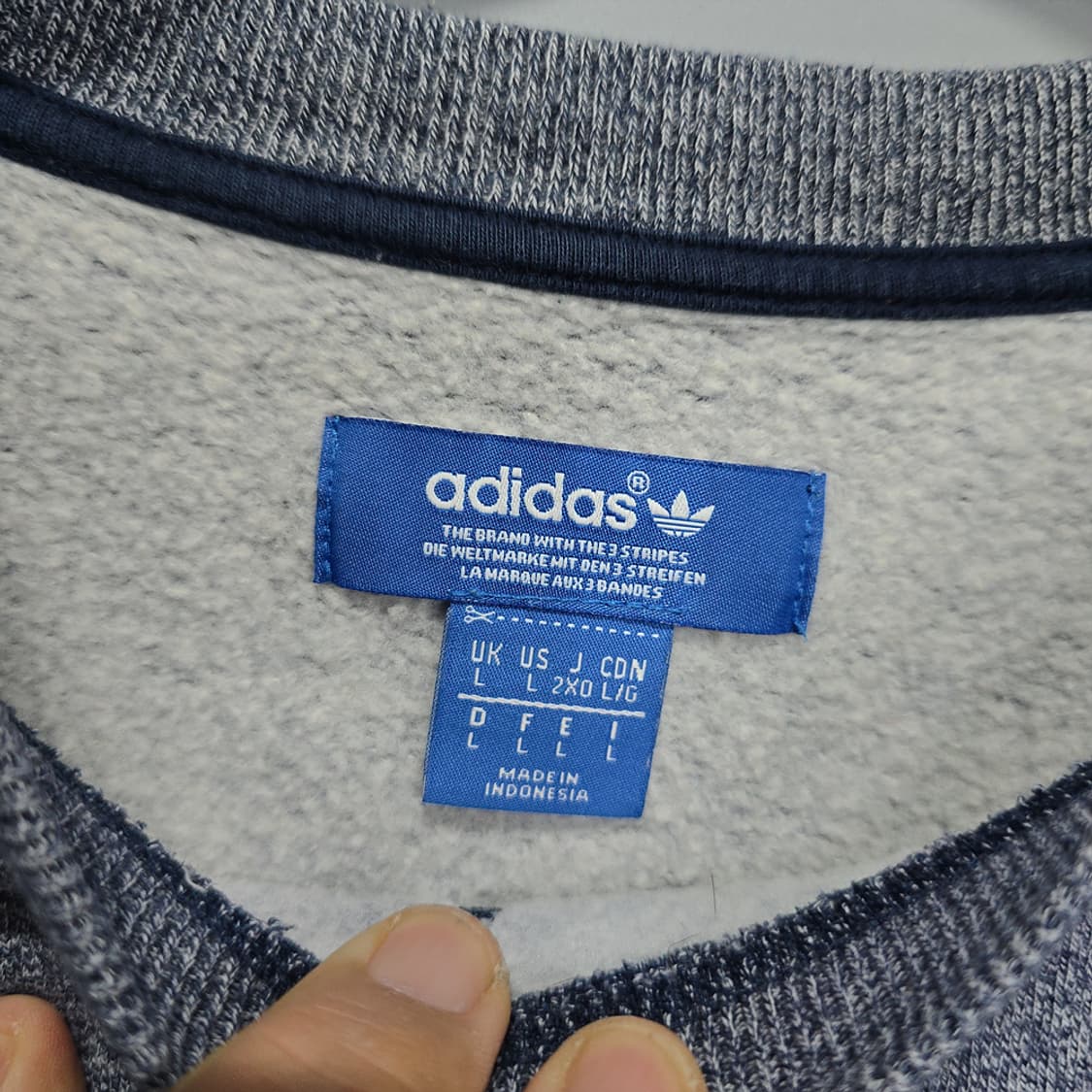 아디다스(adidas) 크루넥 기모 맨투맨 L 상품이미지5