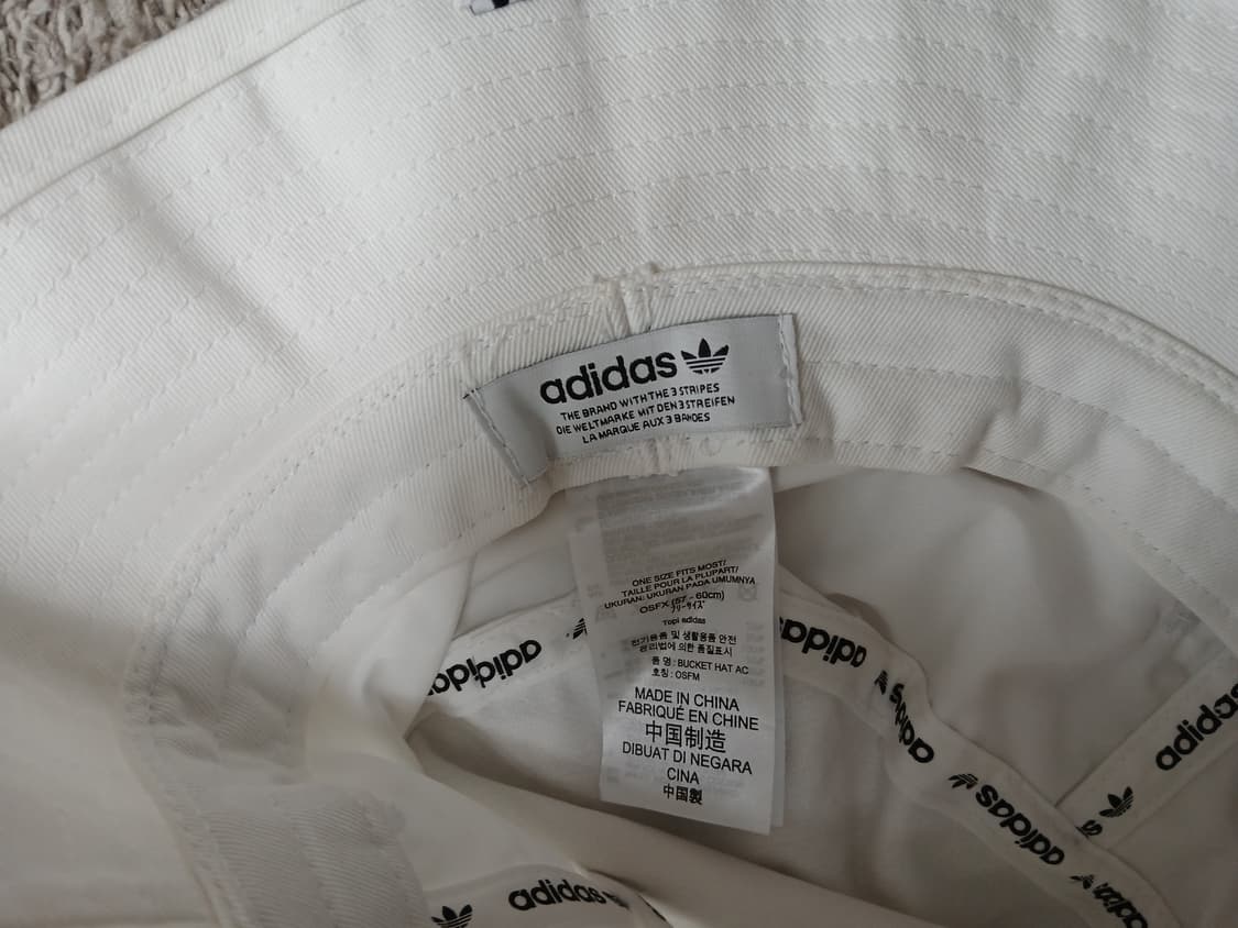 아디다스 화이트 버킷햇 OSFM 새제품 상품이미지7