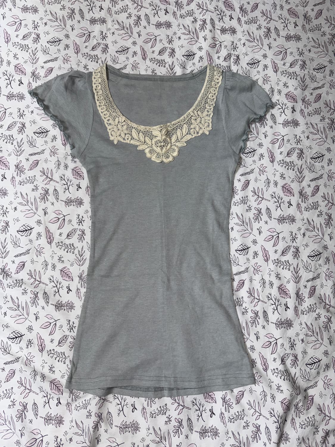 BABY BLUE LACE T 상품이미지1