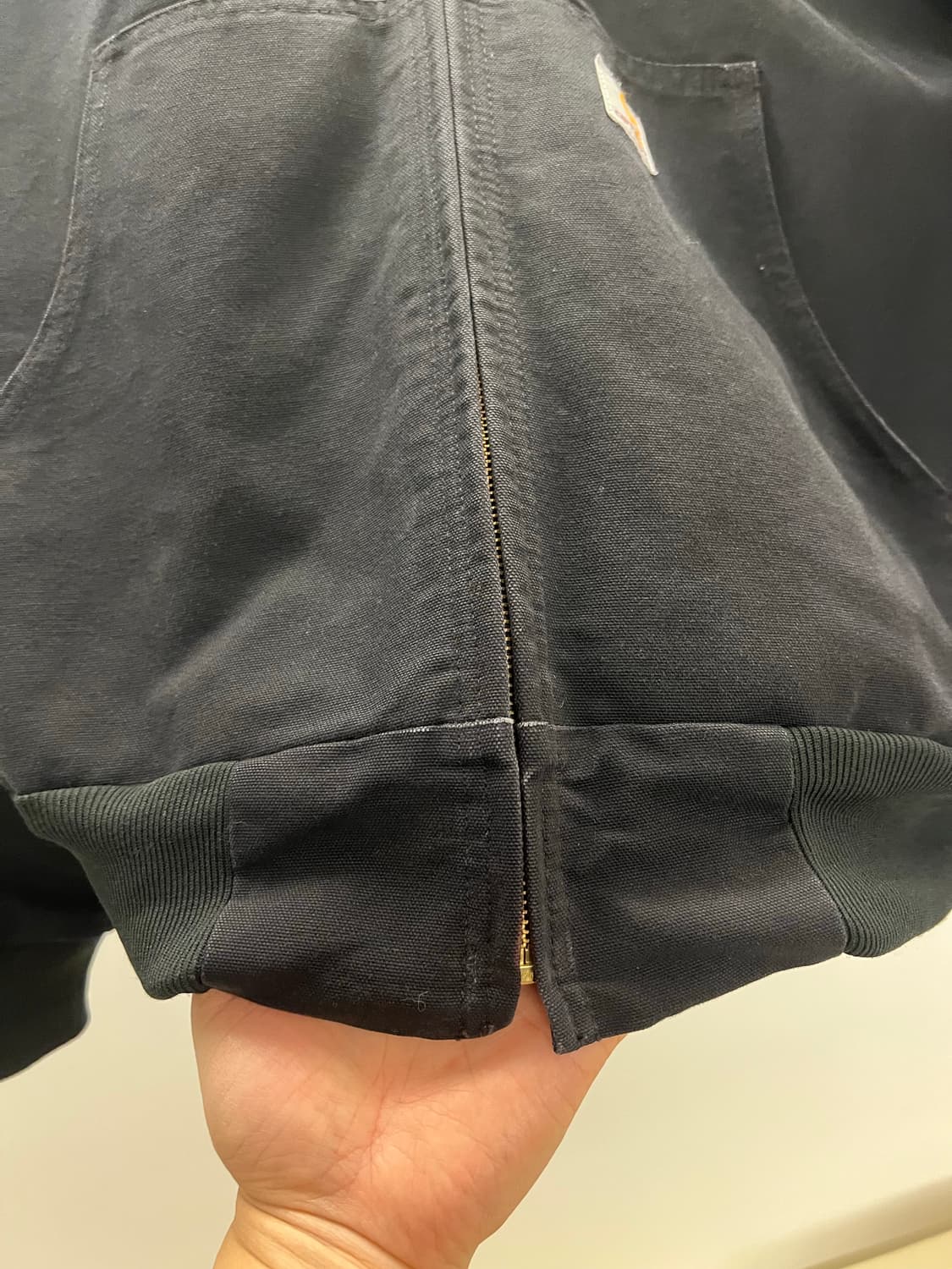 칼하트 후드집업 OJ0131-M 루즈핏블랙 L 상품이미지2