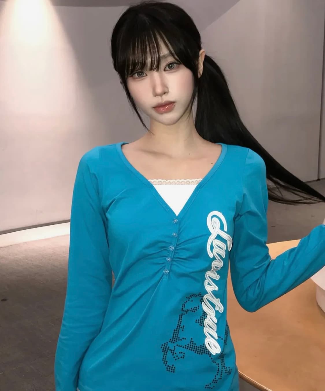 러브이즈트루 EL HORSE SLIM-FIT TEE 상품이미지2