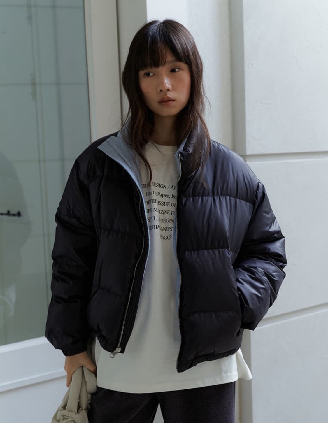 Glow reversible duck down padding 상품이미지1