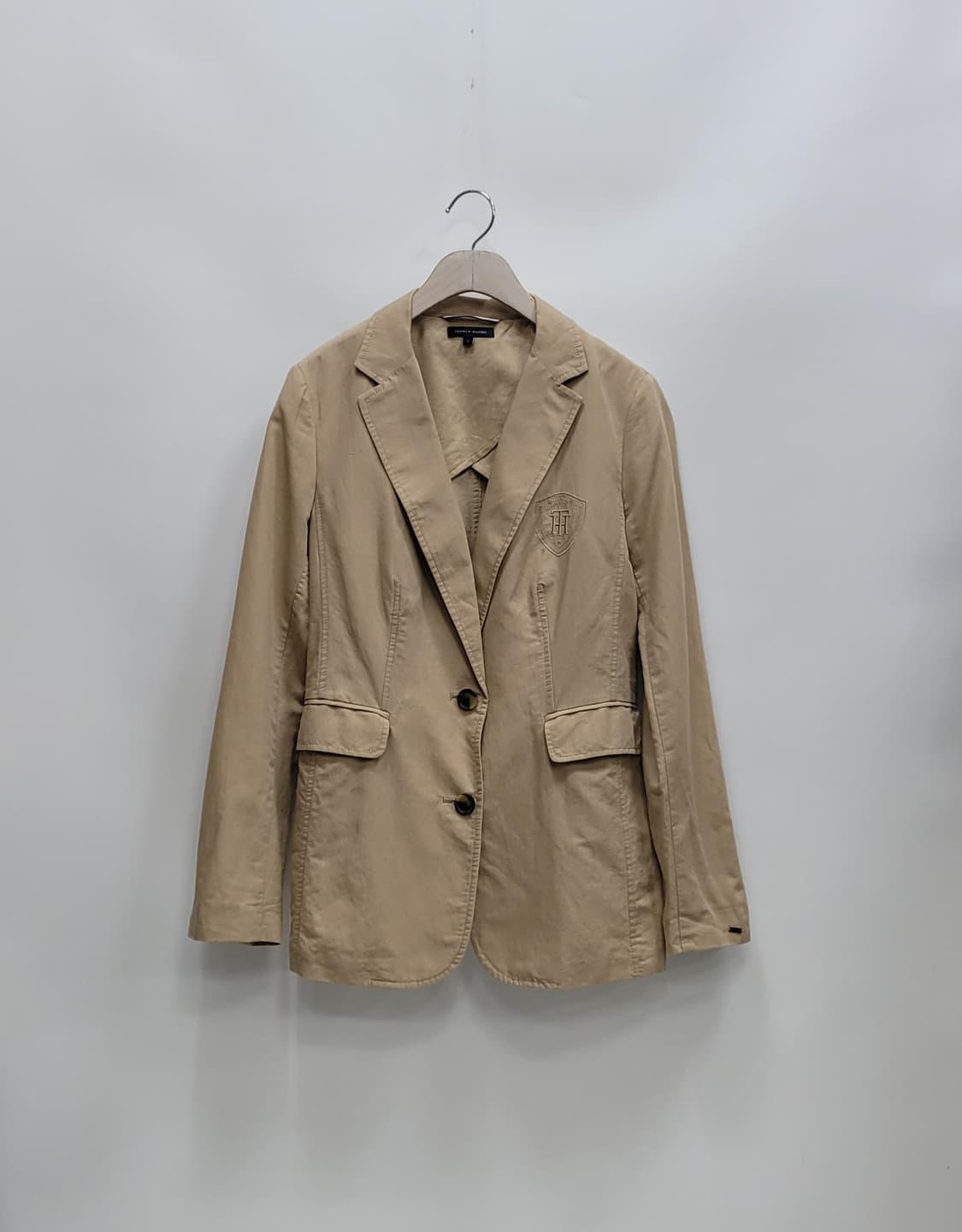 TOMMY HILFIGER 타미힐피거 블레이저 자켓 / 여 4 베이지 상품이미지1