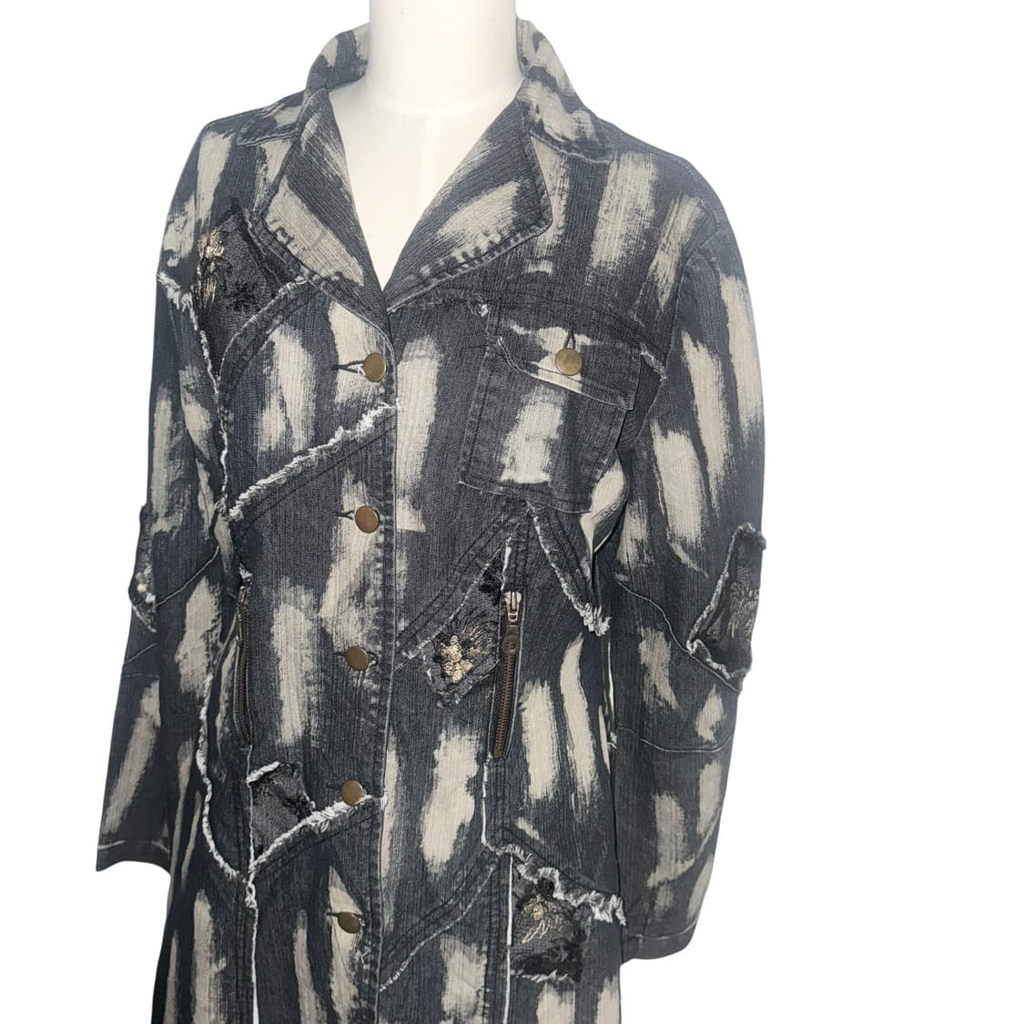 Gyaru Denim long jacket  상품이미지5