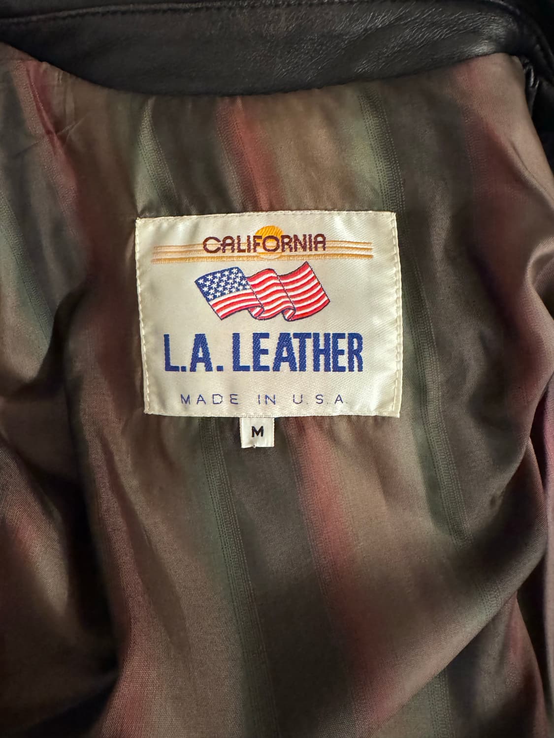 USA 리얼레더 자켓 M 상품이미지6