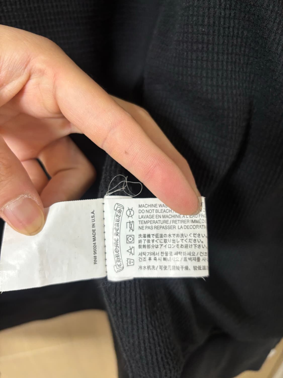 크롬하츠 헤비웨이트 후드 집업 상품이미지8