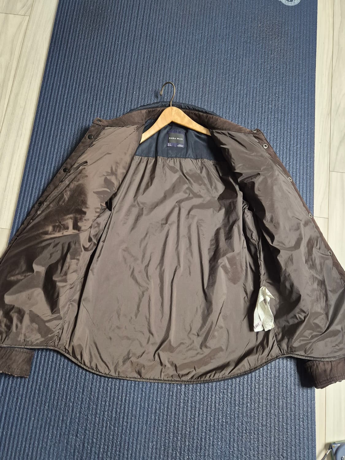 자라 퀄팅자켓 네이비 100 (상태최상) 상품이미지8