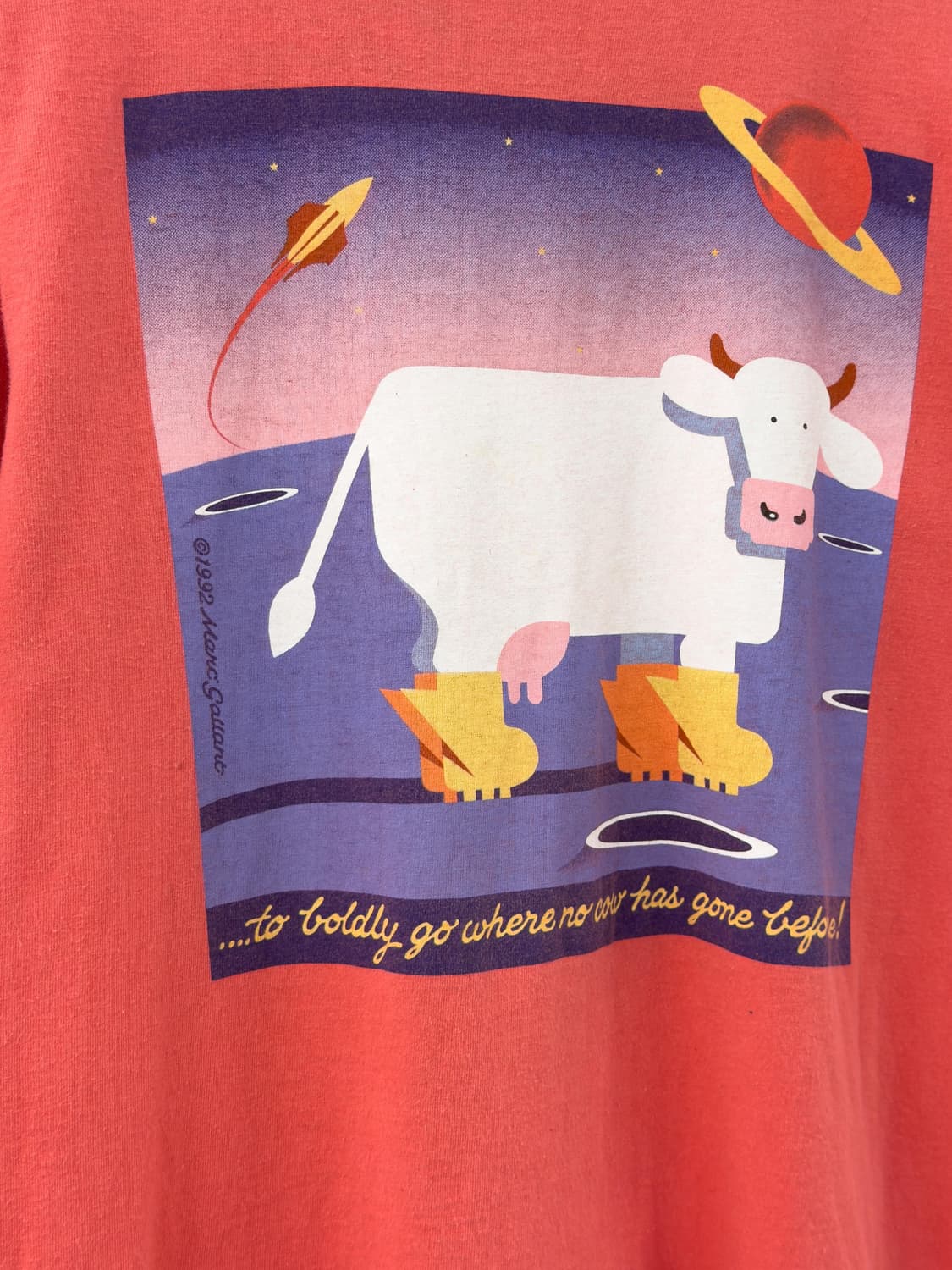 90s 빈티지 티셔츠 cows 상품이미지3