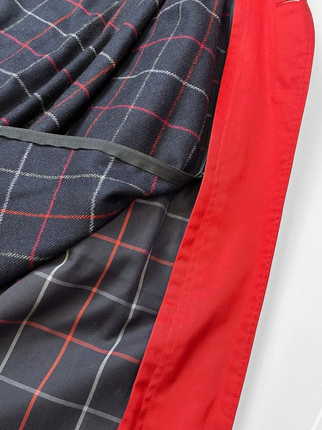 버버리 90s 개버딘 오리지널 2중 롱 트렌치 코트 PN5420 상품이미지5