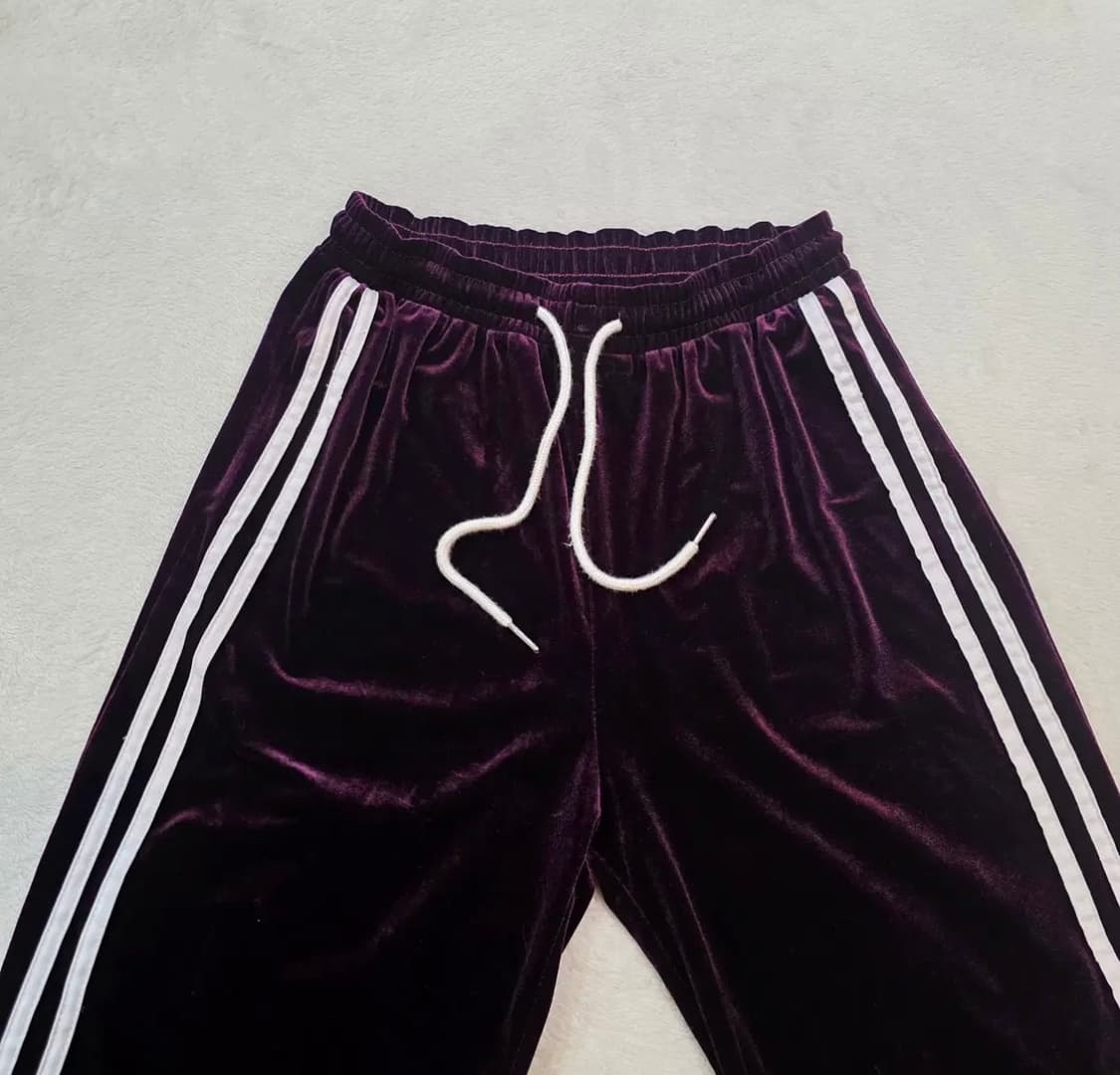 (남녀공용) 벨벳 트레이닝팬츠 상품이미지1