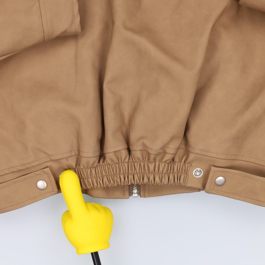 55정도 THERE 여성 레더 자켓 0202H1 상품이미지3