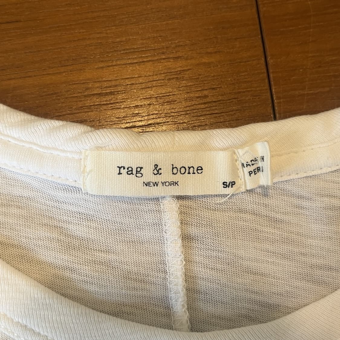 Rag & Bone Print 1/2 T-shirt ( ~55 ) 상품이미지3