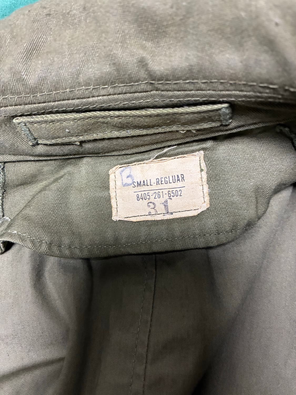 미군 장교 트렌치 코트 OG-107 상품이미지4