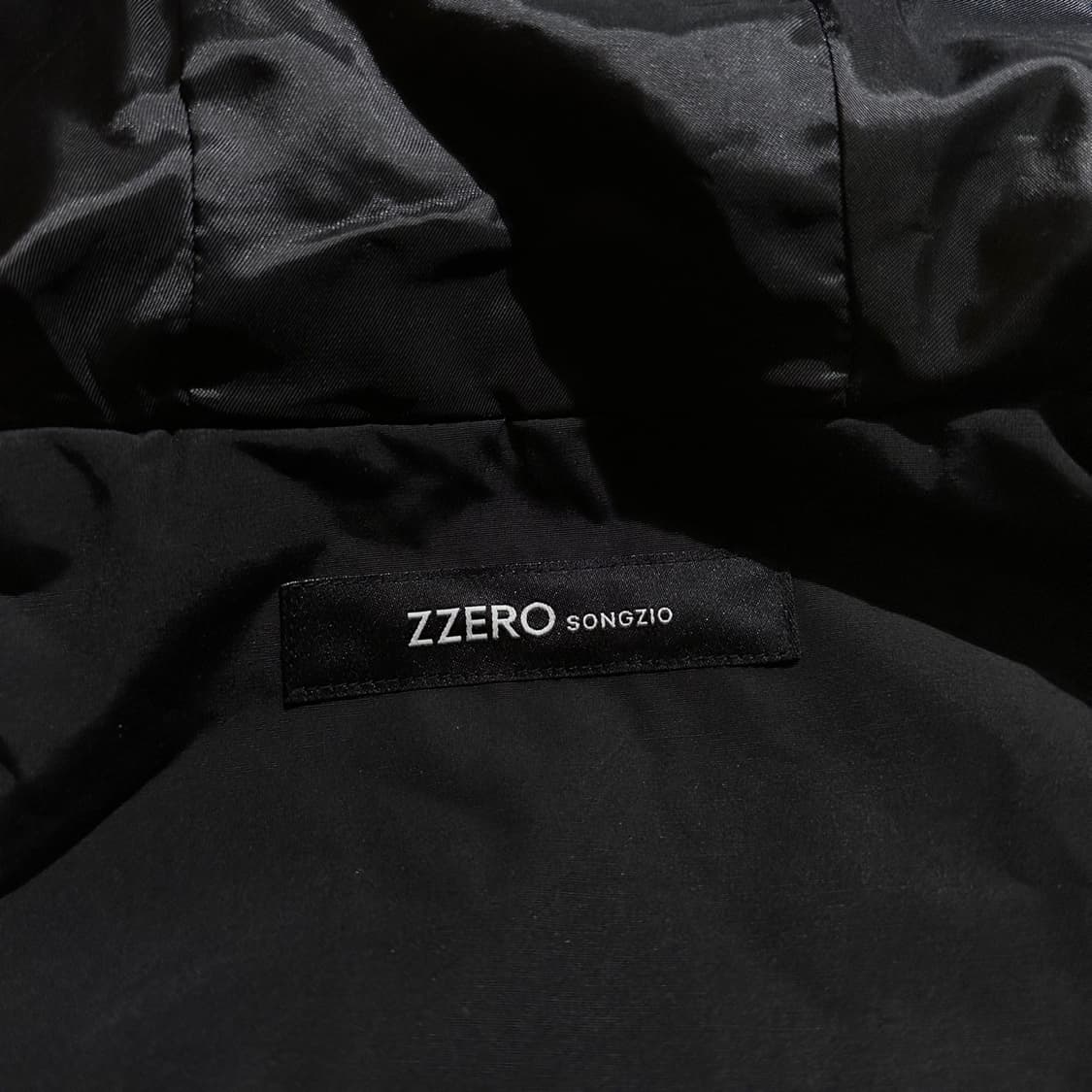 SONGZIO ZZERO 로고 패치 후드 점퍼 상품이미지3