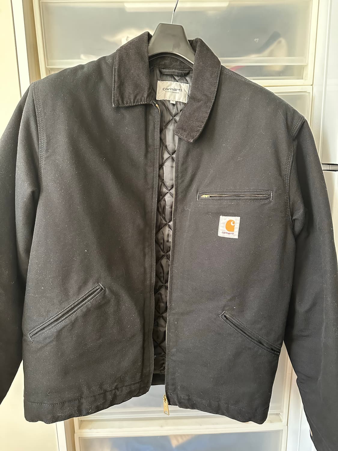 칼하트 wip 디트로이트 자켓 블랙 m 상품이미지1