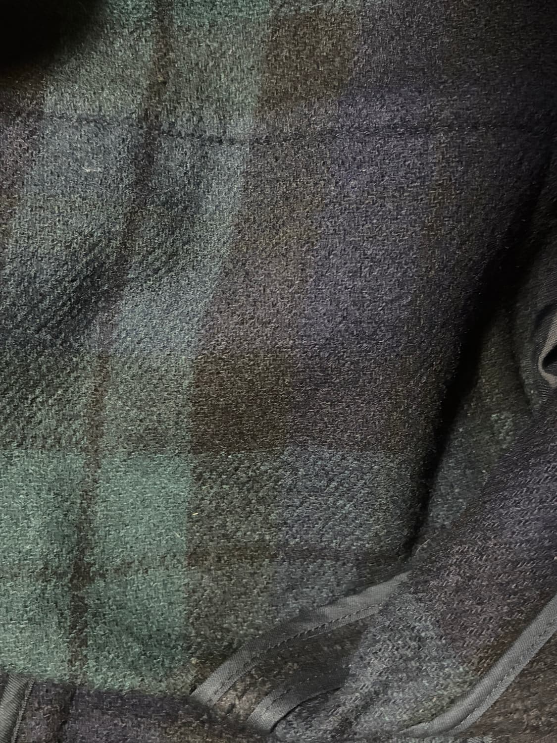 블랙 더플/떡볶이 후드 코트 S 팝니다 상품이미지3