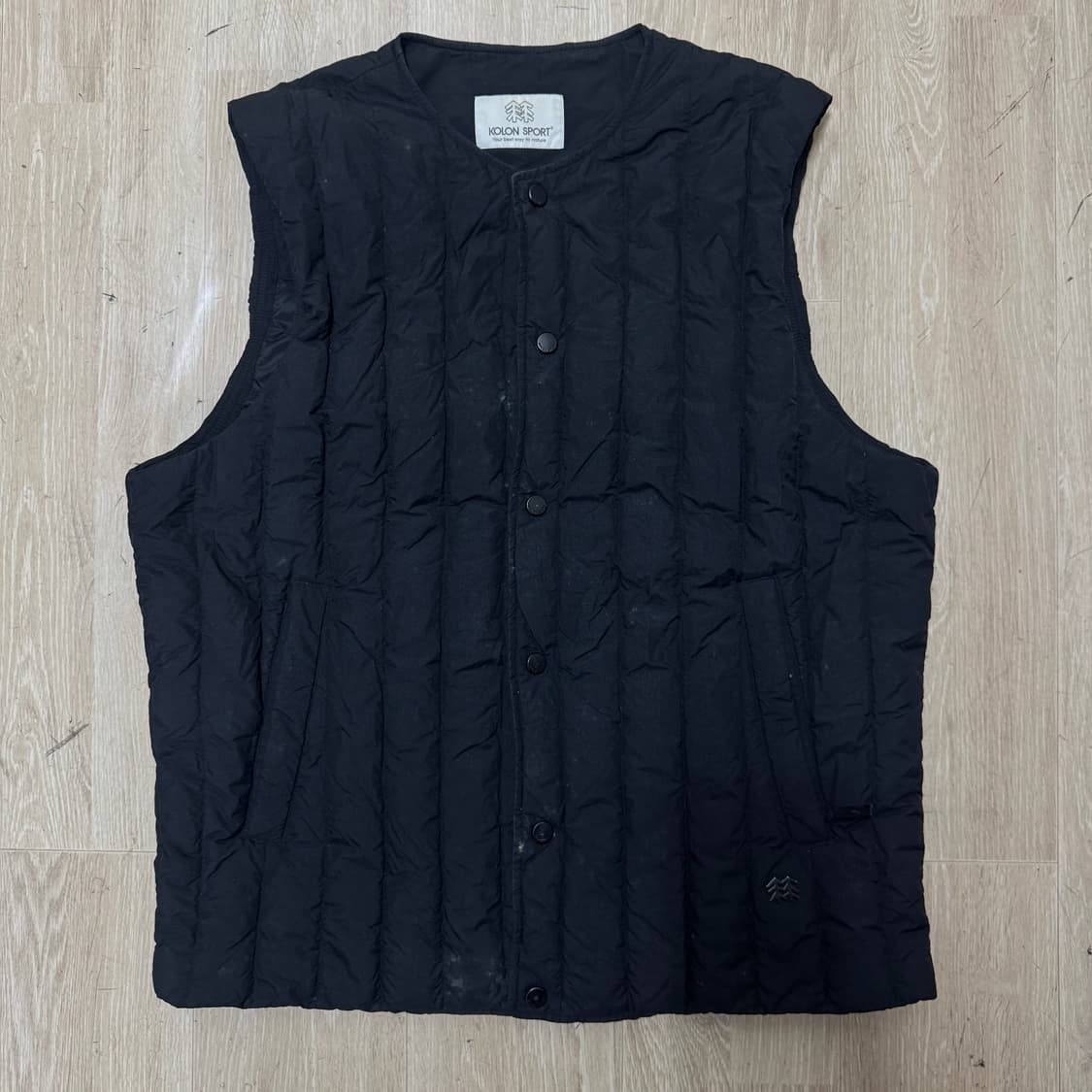 코오롱 스포츠 라이트 경량 패딩조끼 L/100  상품이미지1