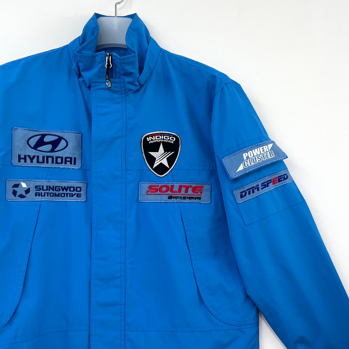 현대 모터스포츠 인디고 레이싱팀 바람막이 자켓 상품이미지4