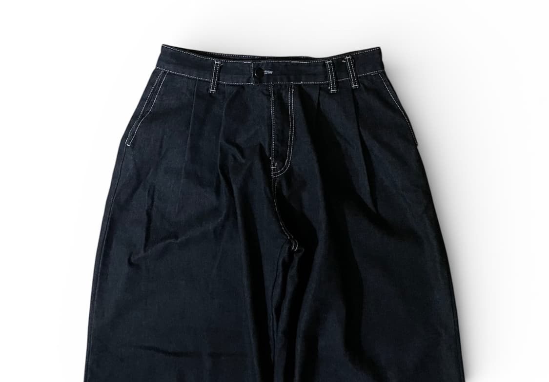 트리플엑스 스티치 와이드 데님팬츠 상품이미지3