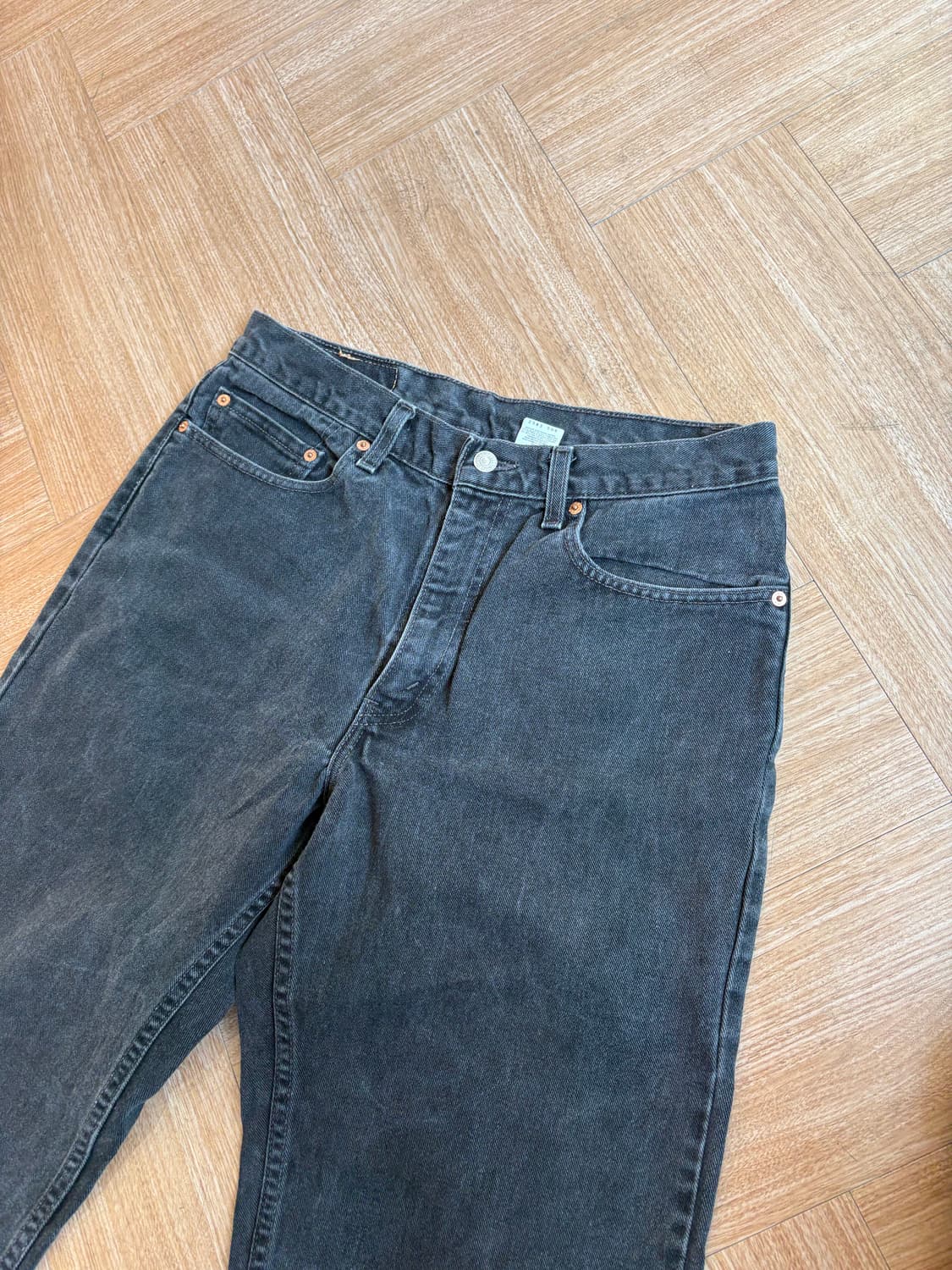 90s Levis 550 Black 상품이미지4