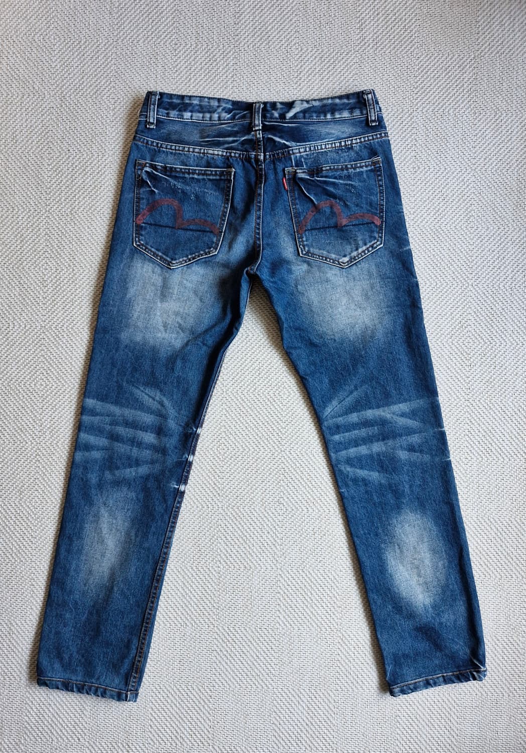 에비수 빈티지 워싱 데님팬츠 31 상품이미지4