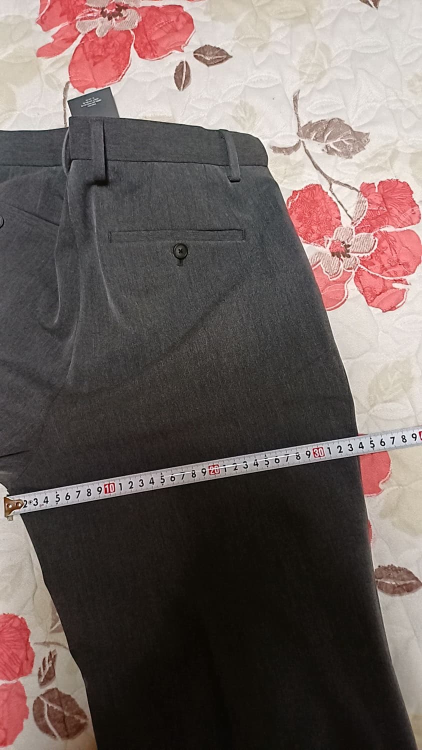 무신사 미사용 와이드슬랙스 32인치 기장107 상품이미지9