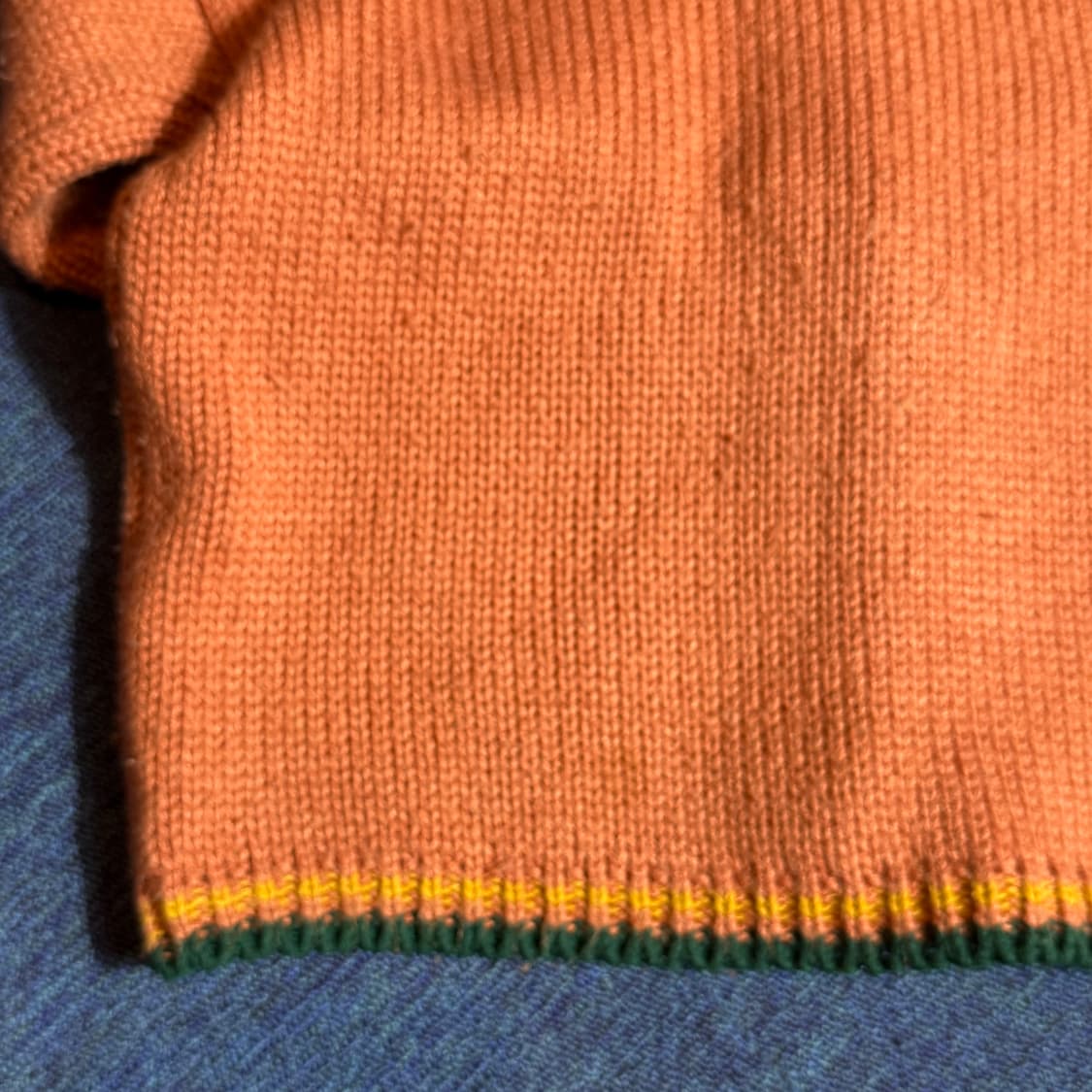 빈티지 플라워 니트 가디건 상품이미지4