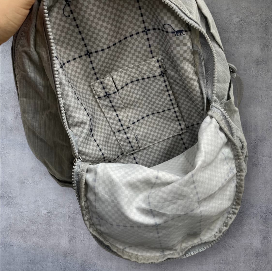 키플링 Kipling 라이트그레이 백팩 상품이미지9