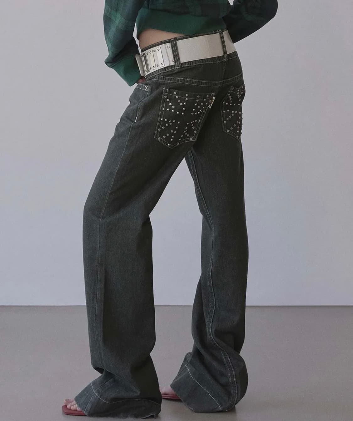 Union Jack Engineered Denim Indigo Gray 상품이미지1