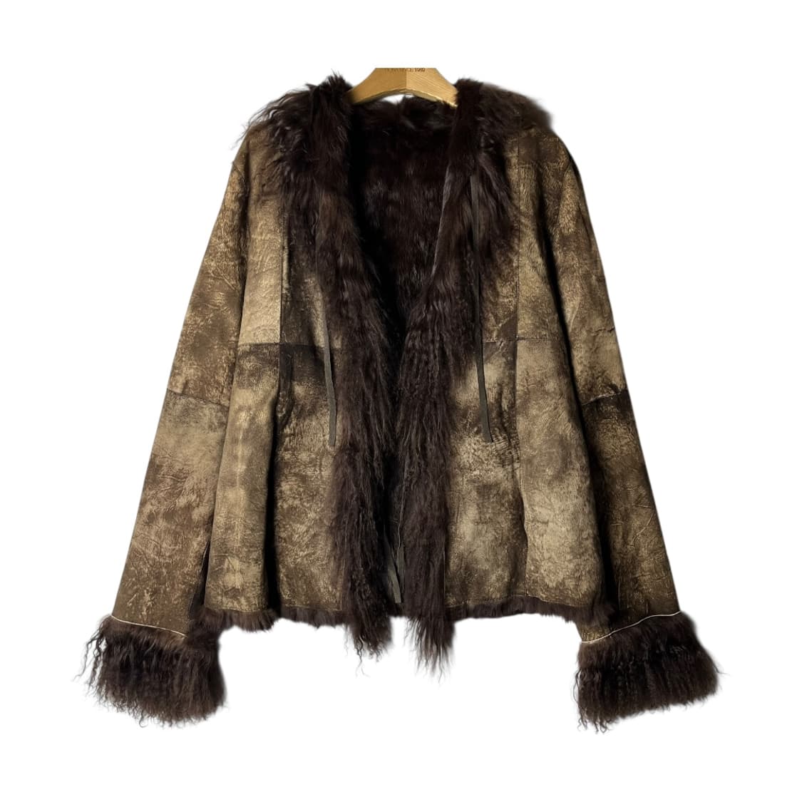 [JPN] 오리엔탈 래빗퍼 레더 자켓 상품이미지1