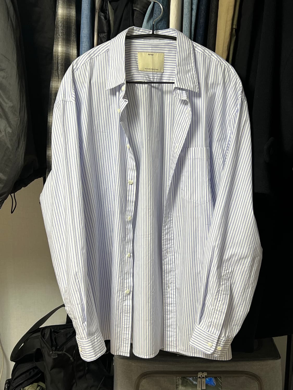 포터리 오가닉 코튼 컴포트 셔츠 3사이즈 상품이미지2