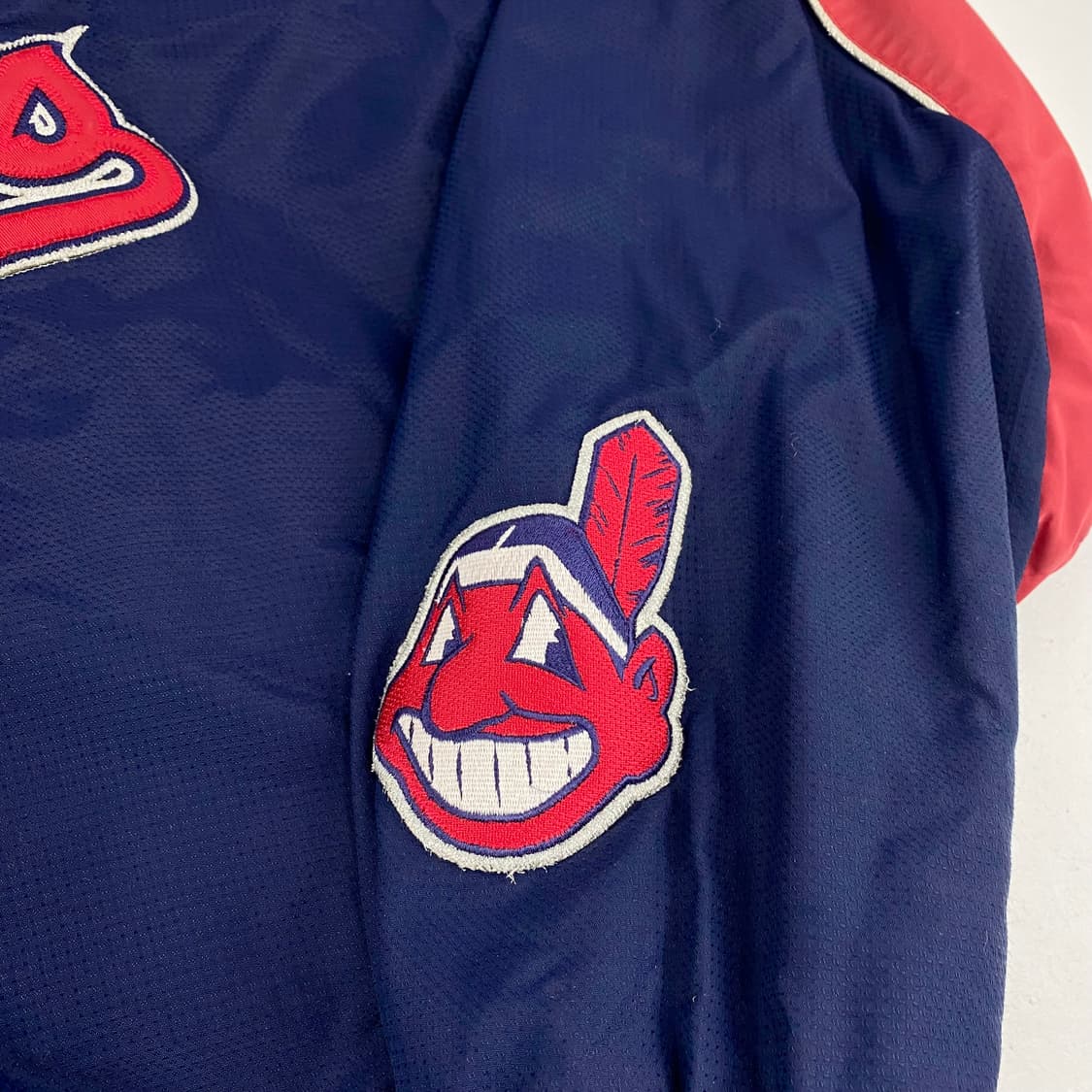 마제스틱 MLB 클래블랜드 인디언즈 립스탑 덕아웃 자켓 (105) 상품이미지4