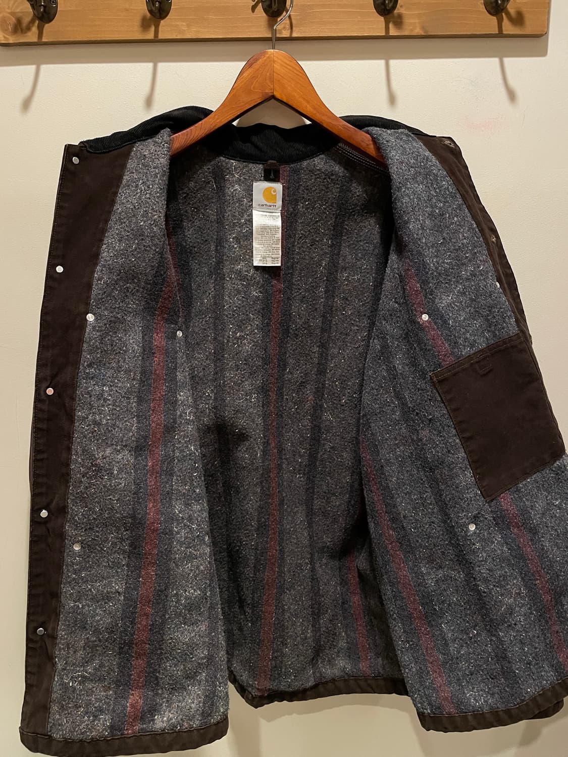 칼하트자켓 C02 DKB 2XL 상품이미지5